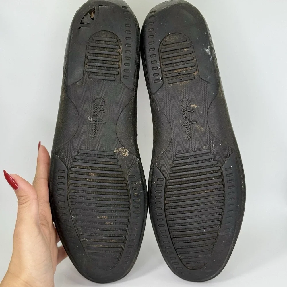 Cole Haan Men's 10 Brown Leather Penny Loafers Slip On Casual Dress Shoes